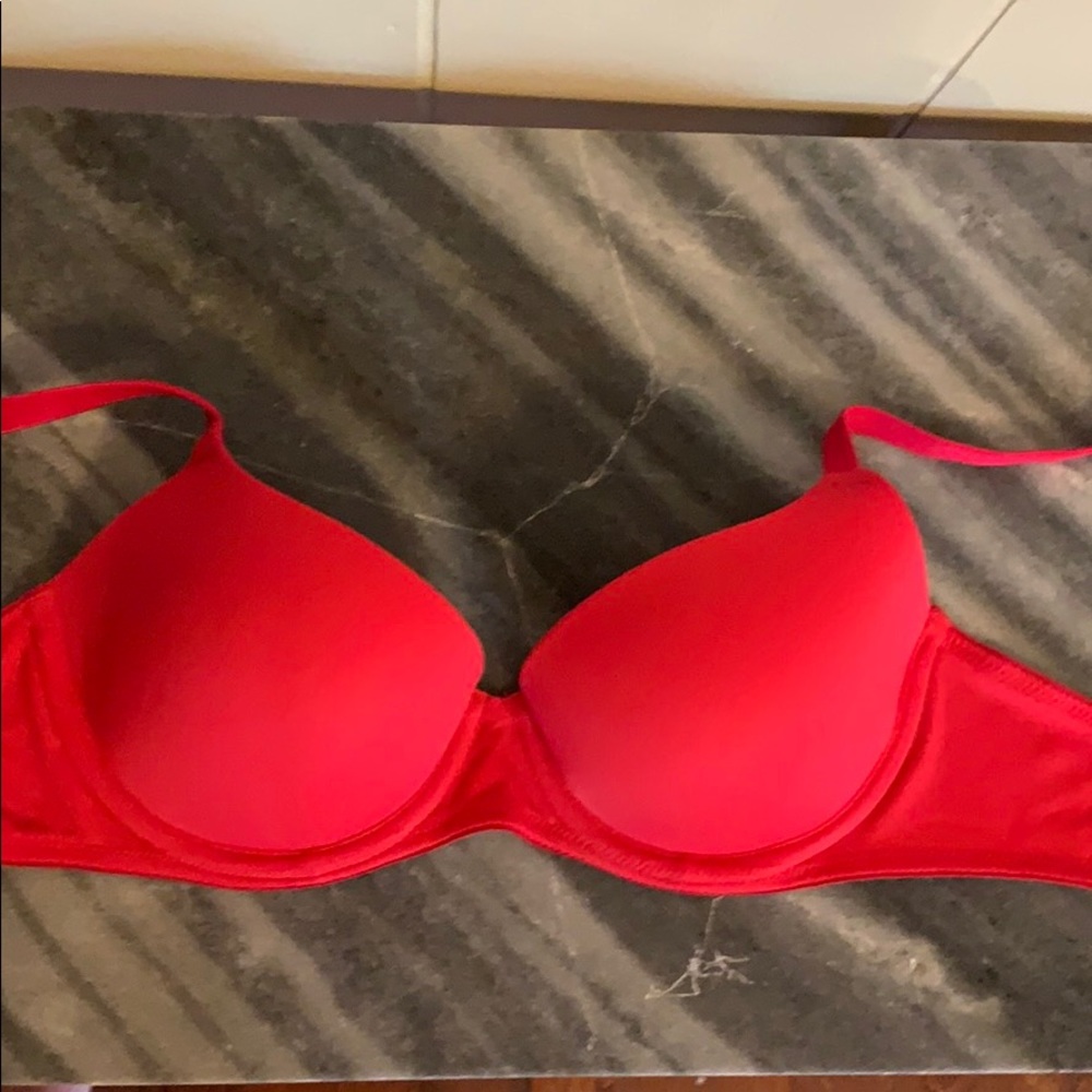 Red PINK bra